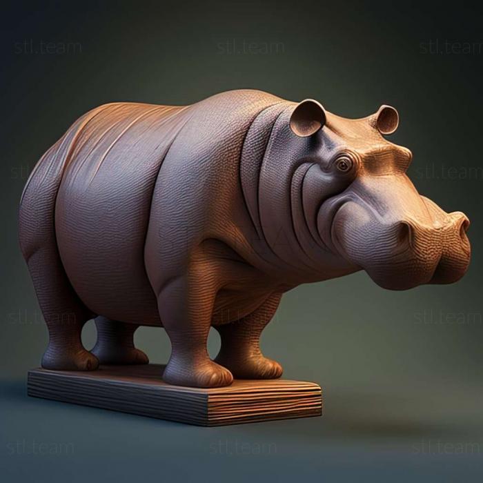 Allenton Hippopotamus известное животное